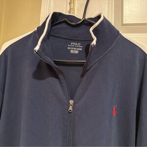 Polo Ralph Lauren Navy Full Zip Jacket Men’s XXL Tall 2XLT